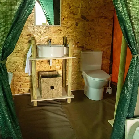אוהל מפואר Safari Glamping Portugal Tiger Ventosa (Braga)
