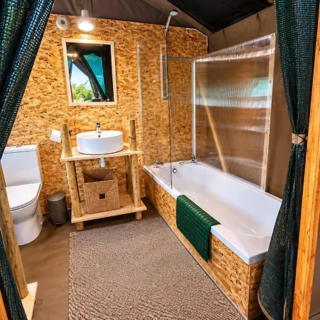 Safari Glamping Portugal Tiger Luxussátor Ventosa