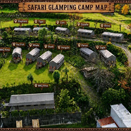 Luxussátor Safari Glamping Portugal Tiger