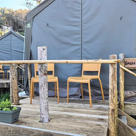 Safari Glamping Portugal Tiger Luxussátor Ventosa