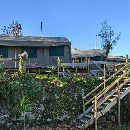 Luxussátor Safari Glamping Portugal Tiger Ventosa